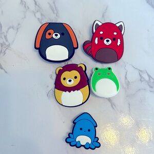Squishmallow croc charms